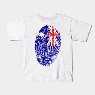 Australia digital Flag Kids T-Shirt